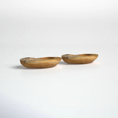 Brickton Wood Decorative Bowl - Set of 2